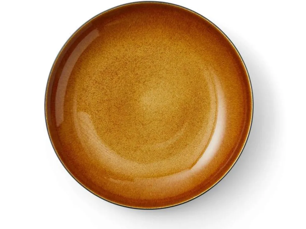 bowl___cm_black__amber__b_0.webp Bitz Kitchen>Bowl Ø 40 cm, Black / Amber –