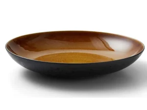 Bitz Kitchen>Bowl Ø 40 cm, Black / Amber –