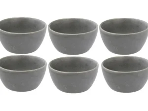 Bitz Kitchen>Bowls 6 pieces, 12 cm grey –