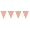Kids Nordichaus Birthday / Party>Bunting Garland Glitter Rose Gold – 6M Paper