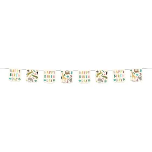 Kids Nordichaus Birthday / Party>Bunting Garland Zoo Party – 6M Paper