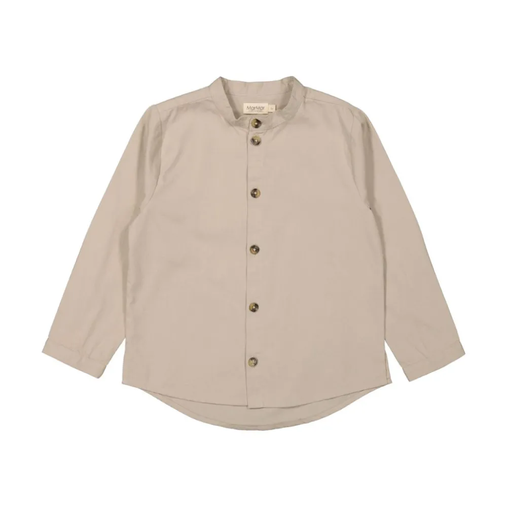 buttonup_shirt_stone_wall_0.webp Kids/BOY Marmar Copenhagen Boy 2-8Y>Button-up shirt, Stone Wall – Marmar