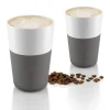 Eva Solo Kitchen>Cafe Latte Mugs, 2 pcs Grey –