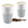 Eva Solo Kitchen>Cafe Latte Mugs, 2 pcs Light Grey –