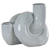 House Nordic Ceramics And Vases | Candle And Holders>Candleholder Ceramic Mottled White –