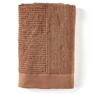 Zone Denmark Textiles | Bathroom Textiles>Classic shower towel 70 x 140 cm, Terracotta – Zone