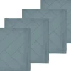 Södahl Kitchen>Cloth napkins Damask 4 pieces, Petrol –