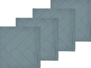 Södahl Kitchen>Cloth napkins Damask 4 pieces, Petrol –