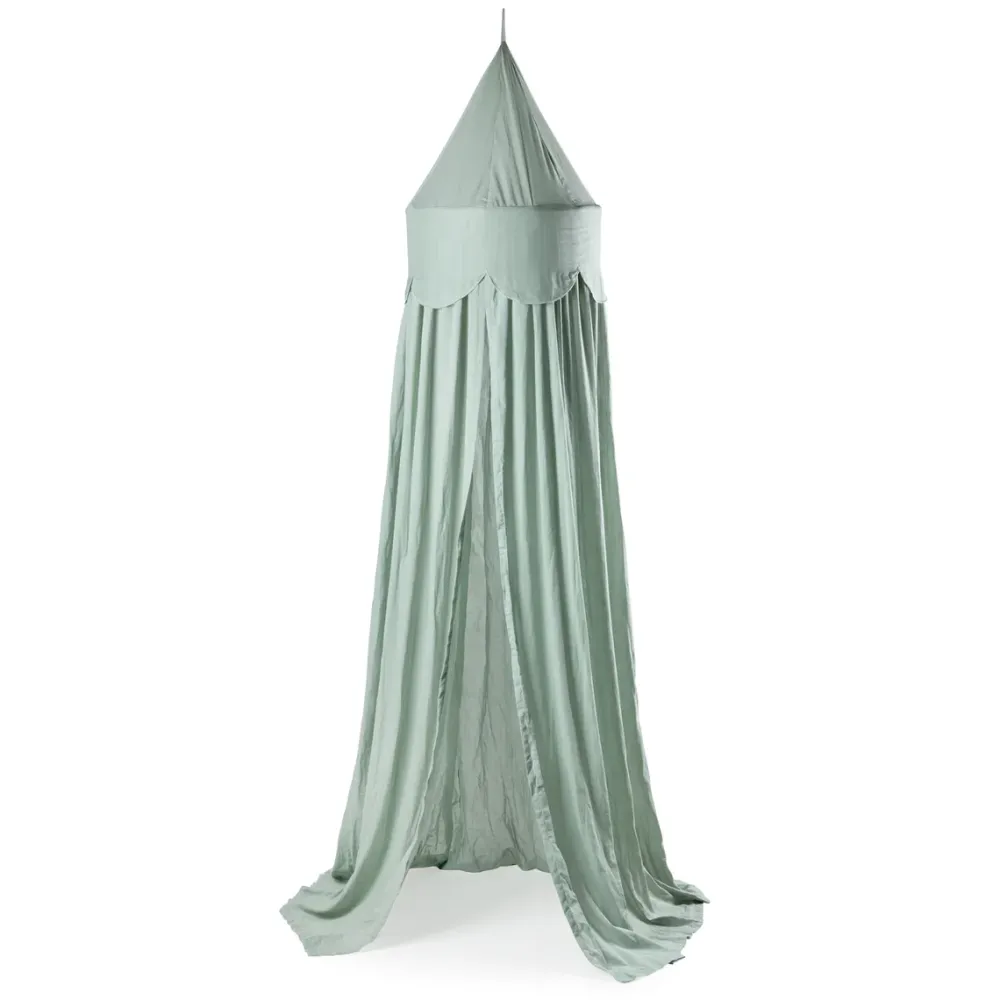 cloud_canopy_dust_green___0.webp Kids Sebra Interior Bed Canopies | Changing Pad>Cloud Canopy, Dust Green – Sebra