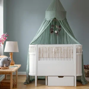 Kids Sebra Interior Bed Canopies | Changing Pad>Cloud Canopy, Dust Green – Sebra