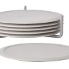 Zone Denmark Kitchen>Coasters Singles Set of 6, grey – Zone