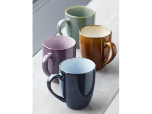 Bitz Kitchen>Coffee Cup Set of 4, Dark Blue –