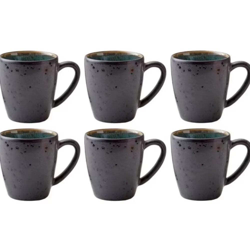 coffee_cups__l__pieces_bl_0-1.webp Bitz Kitchen>Coffee cups 0.19 l 6 pieces, black / green –