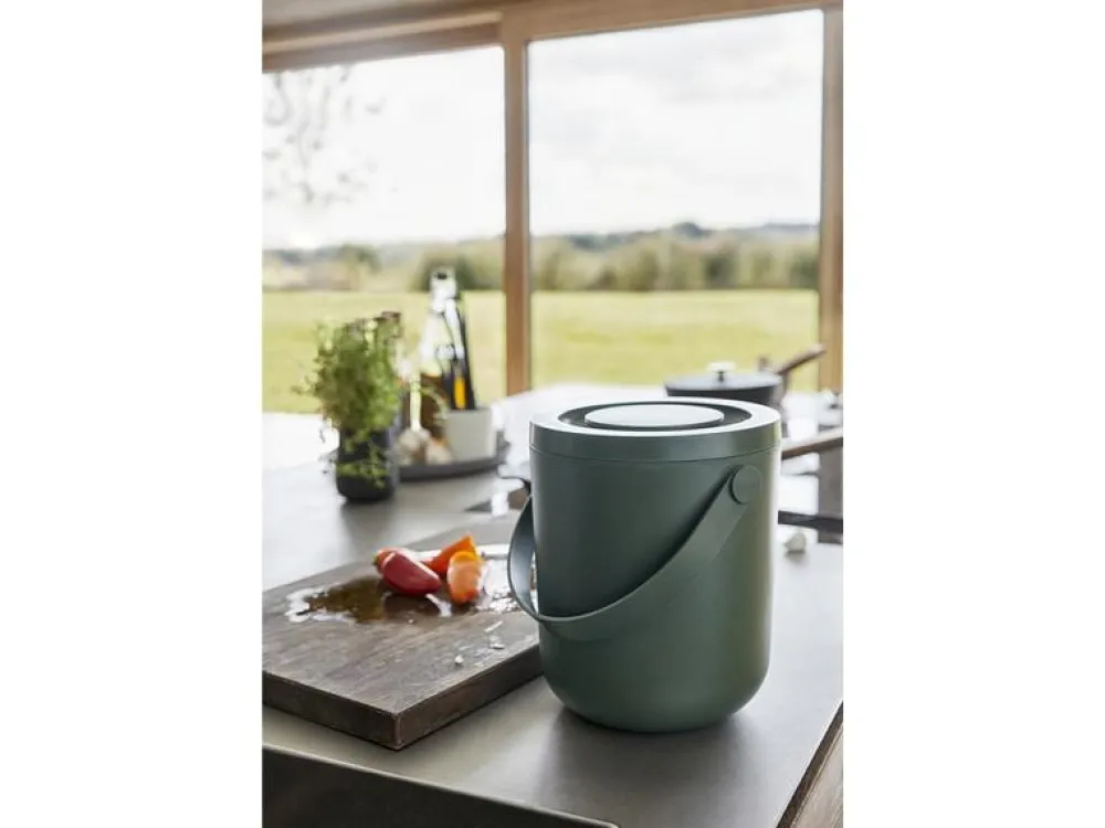 compost_bin_circular_l_bl_1.webp Zone Denmark Kitchen>Compost Bin Circular 3L, Black –