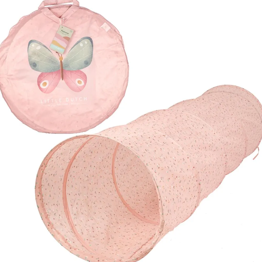 crawl_tunnel_little_pink__0.webp Kids Little Dutch Outdoor Toys>Crawl tunnel Little Pink Flowers –