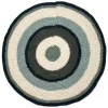 Kids Sebra Interior Rugs And Playmats>Crochet floor mat, hazy blue – Sebra