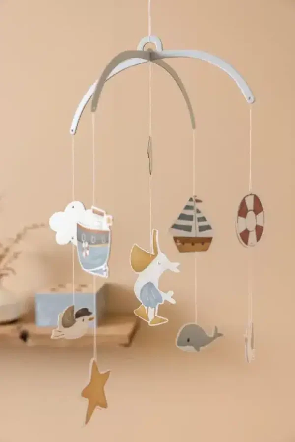 Kids Little Dutch Baby Toys | Mobiles>Deco mobile Sailors Bay –