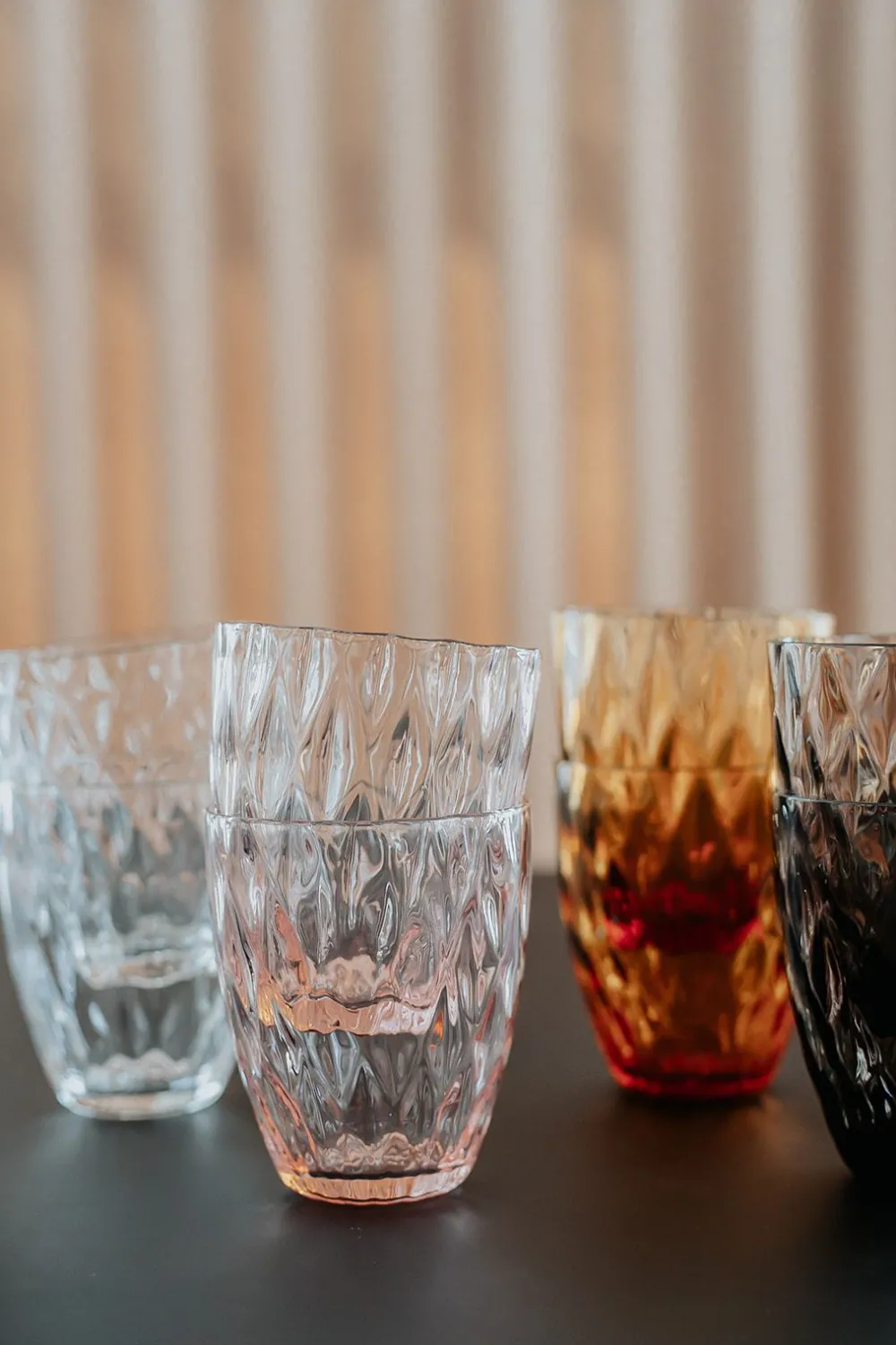diamond_drinking_glass_go_2.webp Specktrum Easter Decorations | Candle And Holders>Diamond Drinking Glass, Golden –
