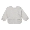 Kids Marmar Copenhagen Dinnertime>Dining Apron LS, Meadow Leaves –