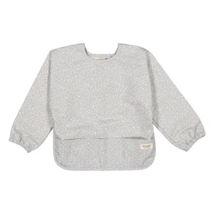 Kids Marmar Copenhagen Dinnertime>Dining Apron LS, Meadow Leaves –