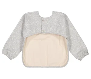 Kids Marmar Copenhagen Dinnertime>Dining Apron LS, Meadow Leaves –