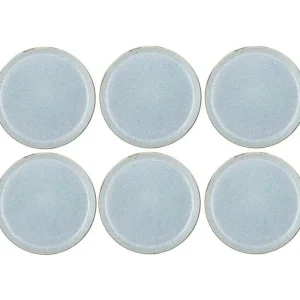 Bitz Kitchen>Dinner plates Ø21 cm – 6 pieces – Grey / Blue –