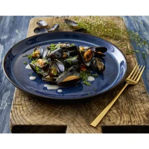 Bitz Kitchen>Dinner plates Ø21 cm – 6 pieces – blue –