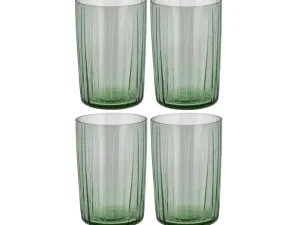 Bitz Kitchen>Drinking glass Kusintha 4 pieces, Green –