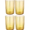 Bitz Kitchen>Drinking glass Kusintha 4 pieces, Amber –