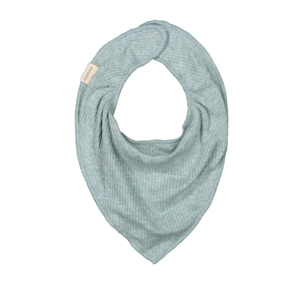 dry_bib_modal_melange_pis_0.webp Kids/BOY Marmar Copenhagen Baby Girl | Baby Boy>Dry Bib, Modal Melange Pistacho Mel – Marmar