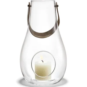 Holmegaard Candle And Holders | Outdoor>DWL Lantern H45 cm Clear –