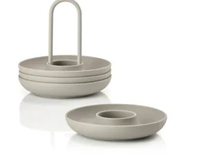 Zone Denmark Kitchen>Egg Cups Singles Set of 4, Grey – Zone