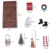 Kids Nordichaus Christmas Toys>Elf Miniature Set with Accessories no. 5