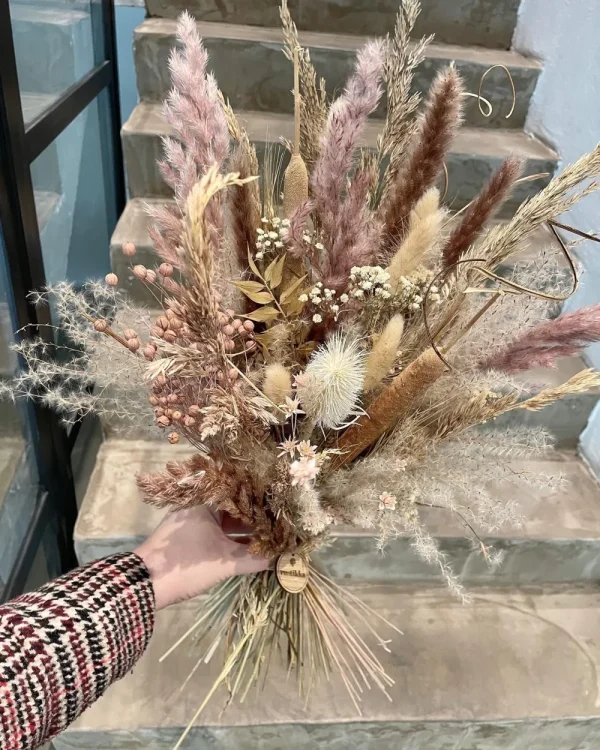 Rustikka – Dried Flower Bouquets Flowers>Eternity Bouquet, Rosa – Rustikka