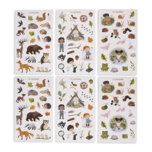 Kids FILIBABBA Creativity>Favourite stickers, Forest friends –