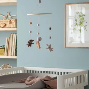 Kids Sebra Interior Mobiles>Felted baby mobile, Teeny Toes – Sebra