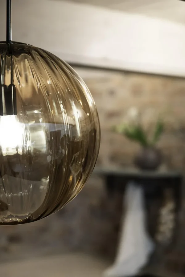Markslöjd Lamps & Lighting | Bedroom>Fengari Ceiling Lamp Amber – Marksløjd