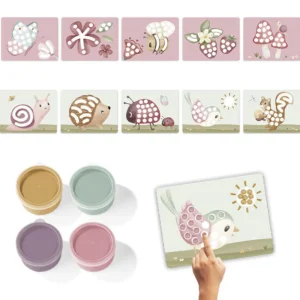 Kids Little Dutch Creativity>Fingerpaint Set, Fairy Garden –