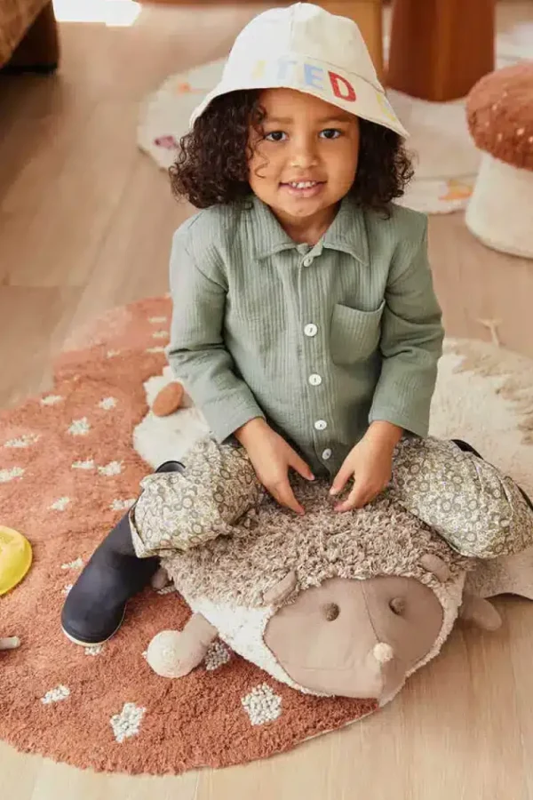 Kids Lorena Canals Cushions & Nursing Pillows | Cuddly Toys>Floor Cushion Hedgehog –