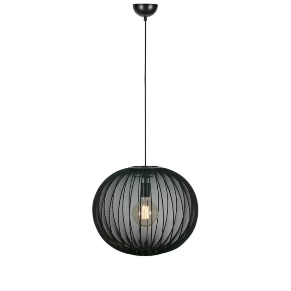 florence_ceiling_lamp_bla_0.webp Markslöjd Lamps & Lighting | Bedroom>Florence Ceiling Lamp Black 50 cm – Marksløjd