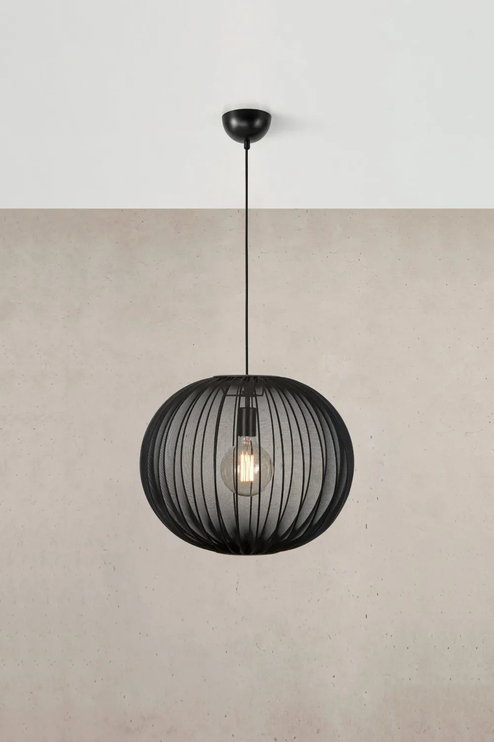 florence_ceiling_lamp_bla_1.webp Markslöjd Lamps & Lighting | Bedroom>Florence Ceiling Lamp Black 50 cm – Marksløjd