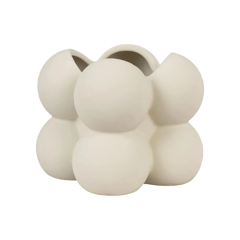 flower_pot_bubble_grey__c_0.webp House Nordic Ceramics And Vases>Flower Pot, Bubble Grey 9 cm –