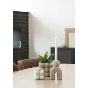 House Nordic Ceramics And Vases>Flower Pot, Bubble Grey 9 cm –