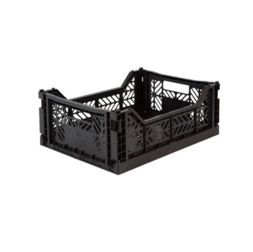 folding_box_midi_black__a_0.webp Kids Ay-kasa Storage | Storage>Folding box midi, black – Aykasa