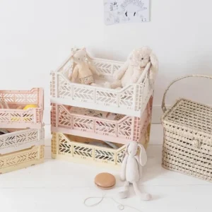 Kids Ay-kasa Storage | Storage>Folding box midi, coconut milk – Aykasa