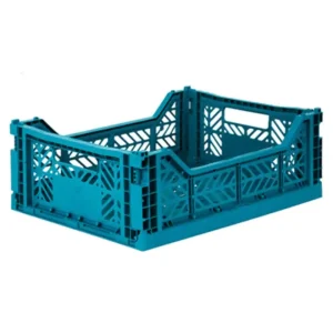 Kids Ay-kasa Storage | Storage>Folding box midi, Peacock Green – Aykasa