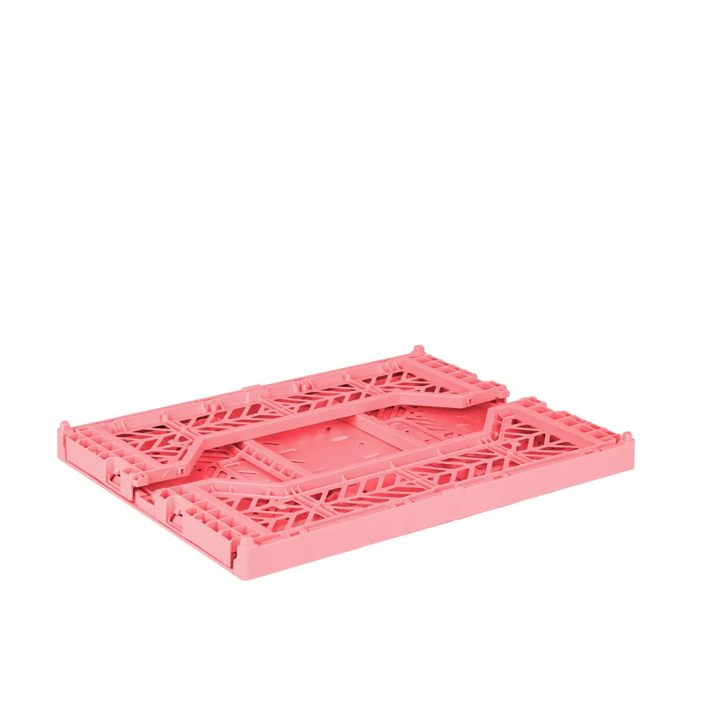 folding_box_midi_strawber_1.webp Kids Ay-kasa Storage | Storage>Folding box midi, Strawberry Milk – Aykasa