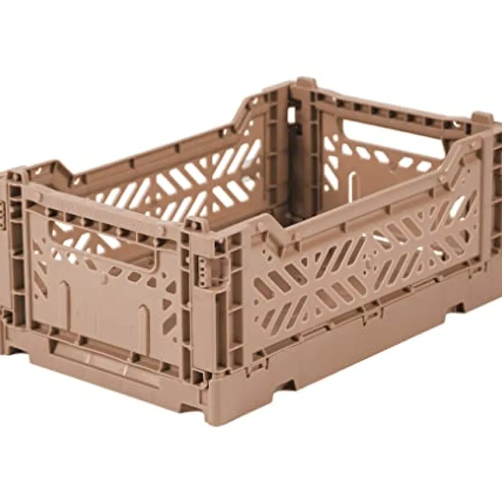folding_box_mini_warm_tau_0.webp Kids Ay-kasa Storage | Storage>Folding box mini, warm taupe – Aykasa