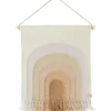 Kids OYOY Mini Wall Rugs>Follow The Rainbow Mini Wall Rug, Lavender –