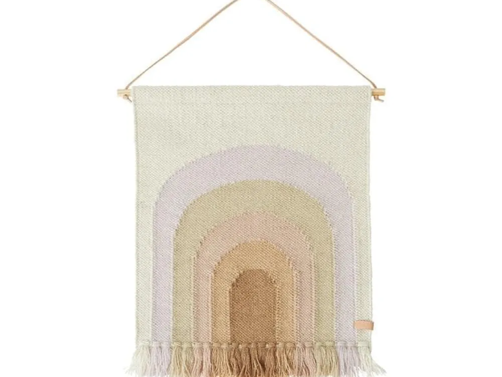 follow_the_rainbow_mini_w_0-1.webp Kids OYOY Mini Wall Rugs>Follow The Rainbow Mini Wall Rug, Lavender –